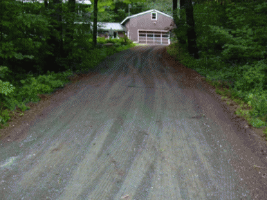 Driveway after Driveway Groomer™