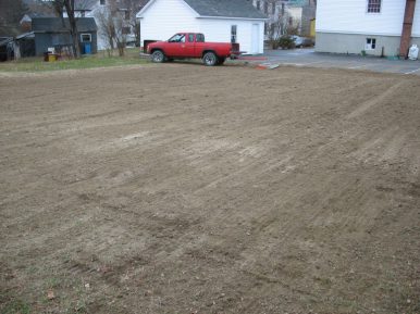 Dirt Lot after Driveway Groomer™