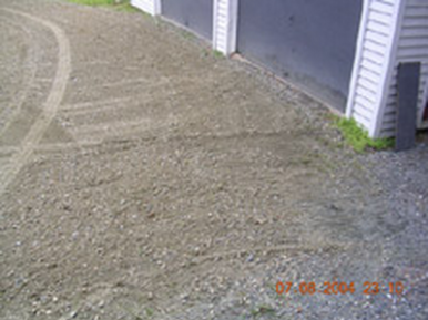 Grass Lot after Driveway Groomer™